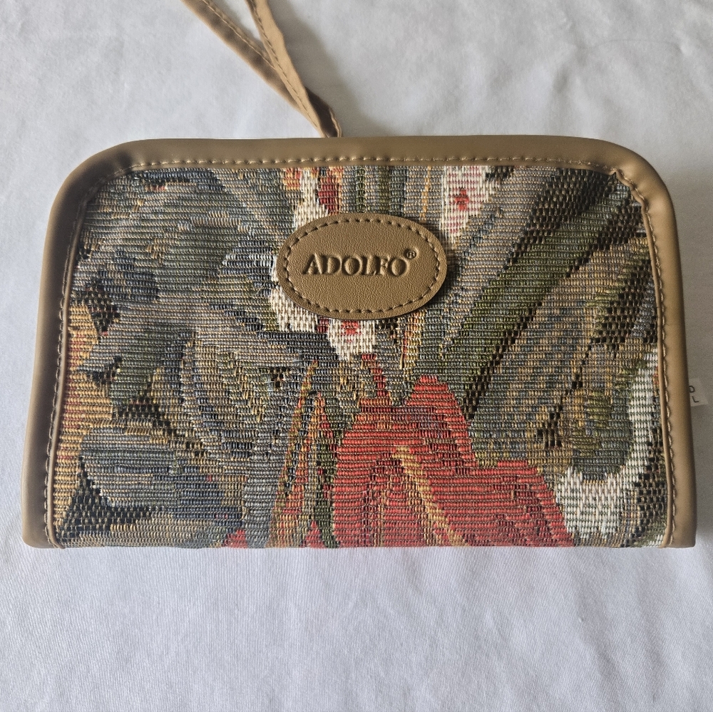 Adolfo Multicolor Tapestry Women's Bag
